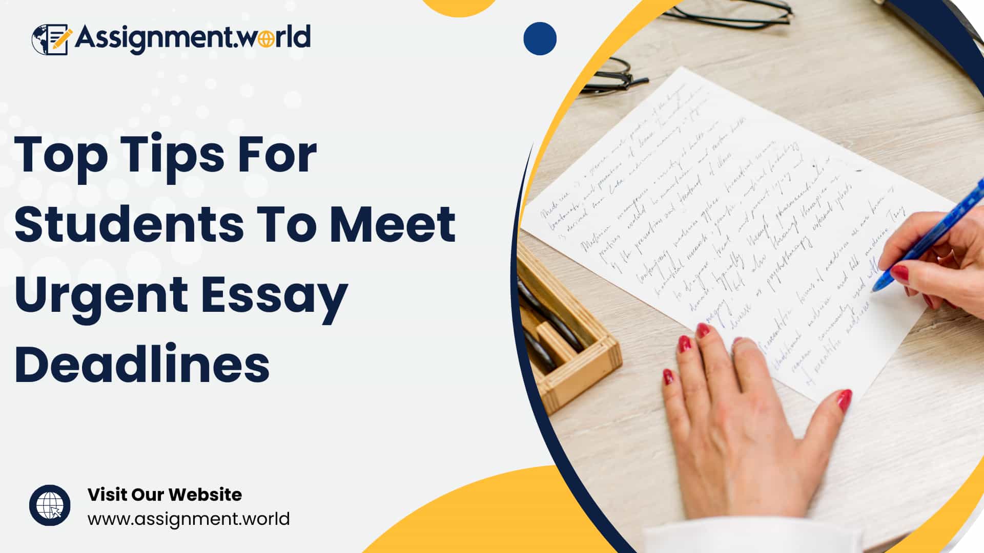 Top Tips For Students To Meet Urgent Essay Deadlines
